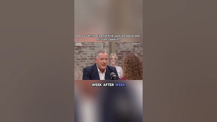 Piers Morgan discusses whether Charlie Kirk was an advocate for free speech!
