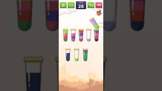 Liquid Sort - Color Sort Level 28 Walkthrough