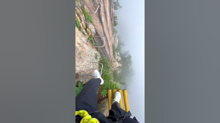 THE WORLD'S MOST DANGEROUS HIKE! ( not Mount Huashan)