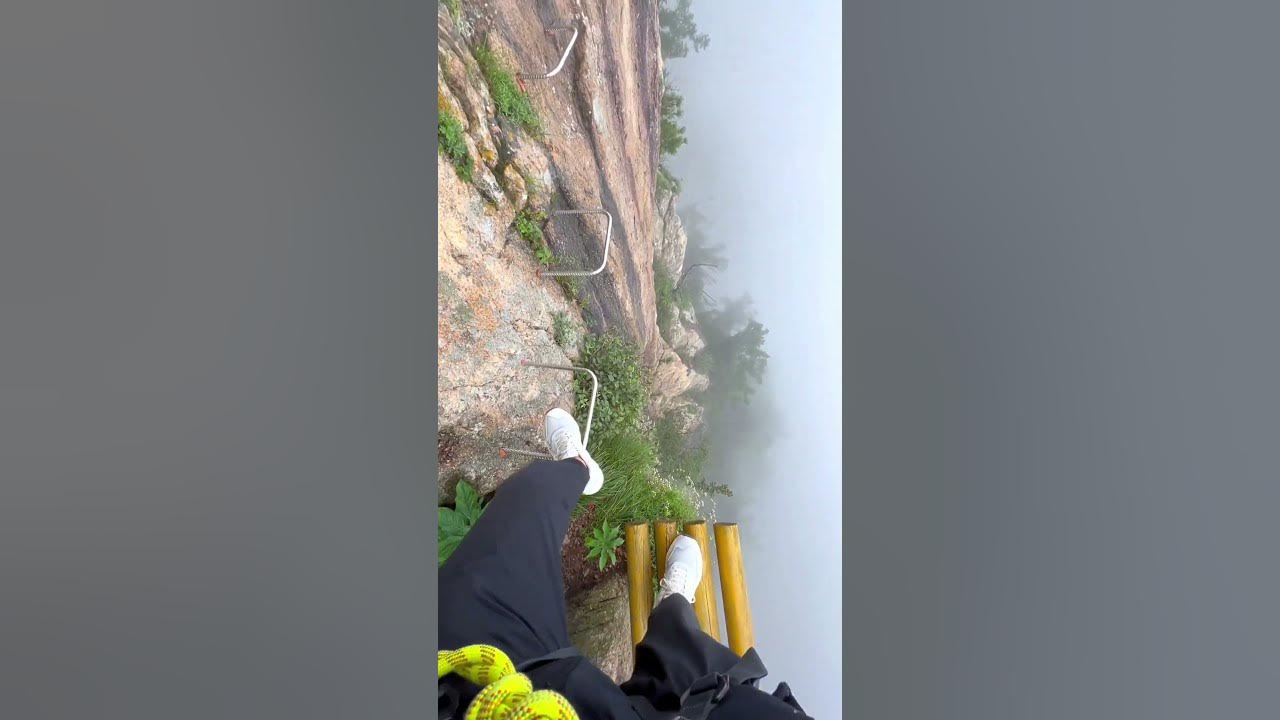 THE WORLD'S MOST DANGEROUS HIKE! ( not Mount Huashan)