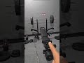 latihan beban di rumah benchpress barbell multifungsi