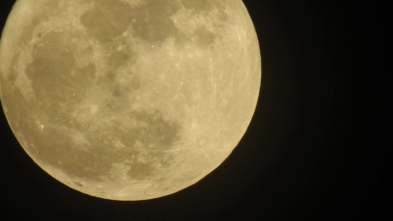 Nikon P900 Full Moon Zoom test YouTube
