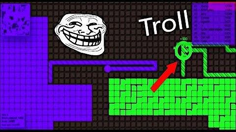 DESTROYING EVERYONE IN SPLIX.IO | TROLLING Gameplay }:-)