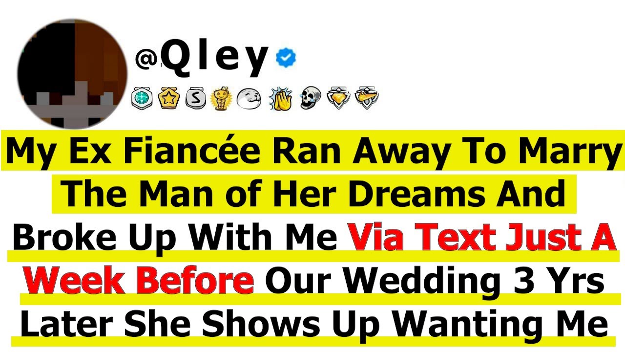 Моя бывшая невеста сбежала, чтобы выйти замуж за мужчину своей мечты, и бросила меня по смс всего...
