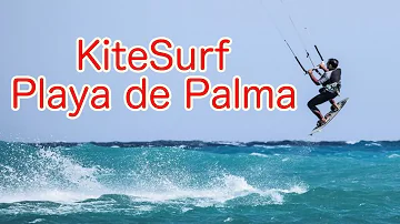 Día 1. Fase 1. Los KiteSurfers invadieron la Playa de Palma.