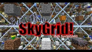 Minecraft SkyGrid Episode 2: Iron and Diamonds!