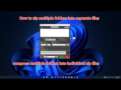 VM Bulk Folder Compressor ( How to zip multiple folders into separate files ? )