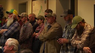 Dozens gather in Bedford County to express concern over Northam's latest executive order