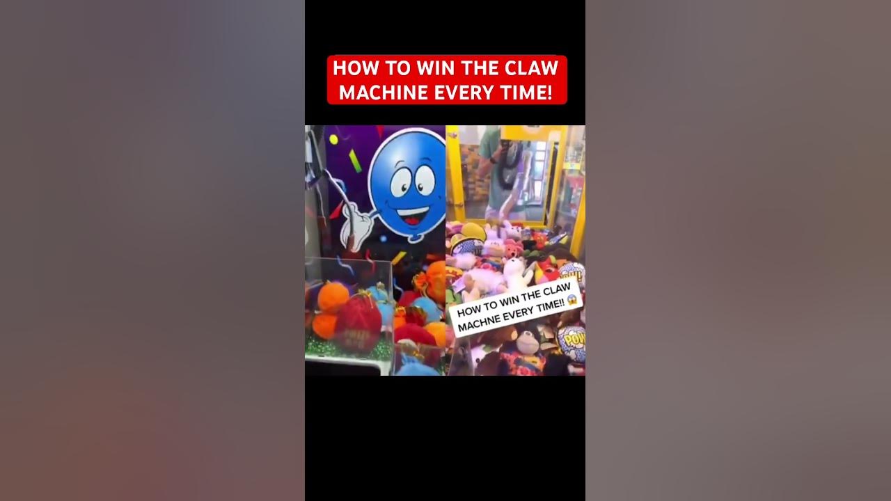 HOW TO WIN THE CLAW MACHINE EVERY TIME!