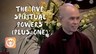 The Five Spiritual Powers (Plus One) | Thich Nhat Hanh (short teaching video)
