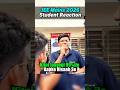 JEE Mains 2026 Student Reaction On Getting 99%ile 🔥 #motivation #iitbombay #jee #iit