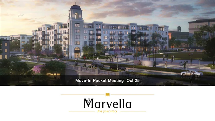 Marvella Move in Packet Event and Presentation Recap
