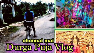 Durga Puja in Chennai - Chandan Vlogs - blogs - vlogs - vlog - blog - people and blogs