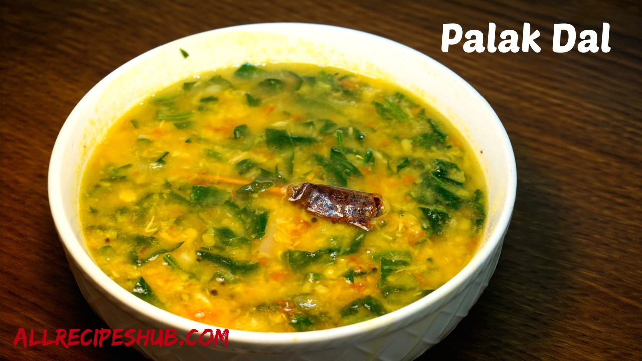 Spinach Dal Palak Dal Palakura Pappu Keerai Sambhar