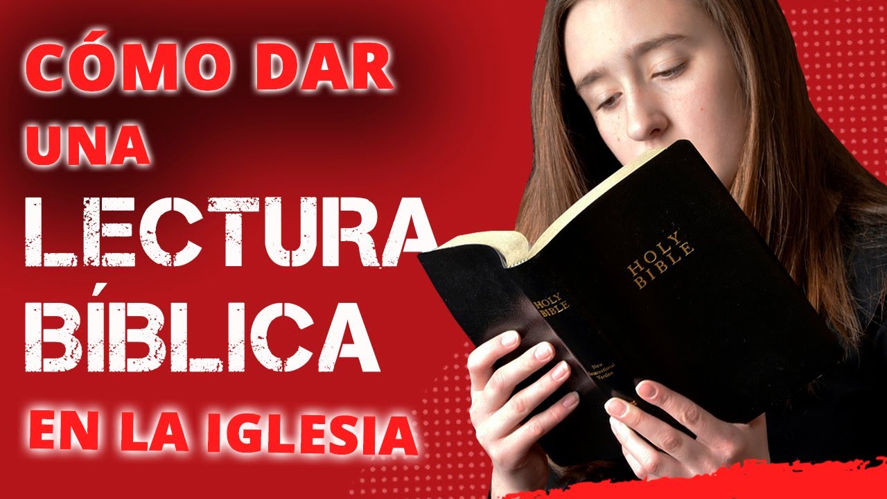 🥰 COMO DAR una LECTURA BIBLICA en la IGLESIA 👉PARA INICIAR UN CULTO  CRISTIANO 💜 - YouTube