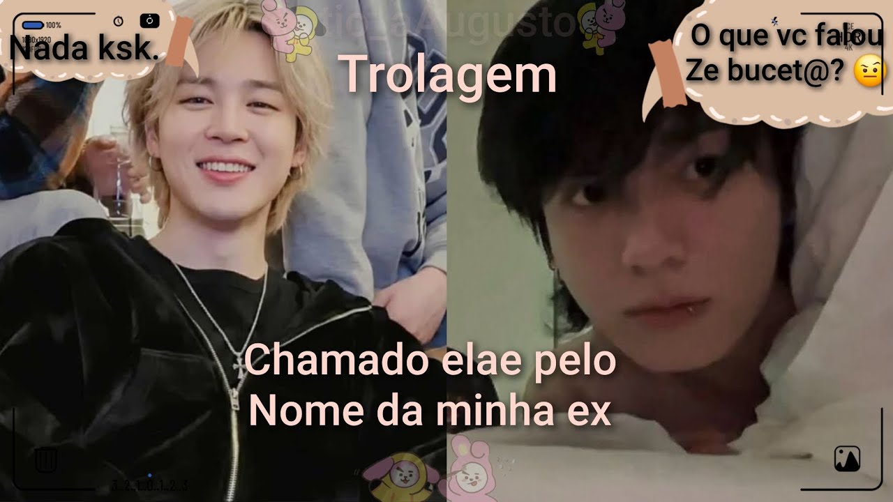 Chamando ele pelo nome da minha ex ksksks ( trolagem) / (deu alguma errada) 