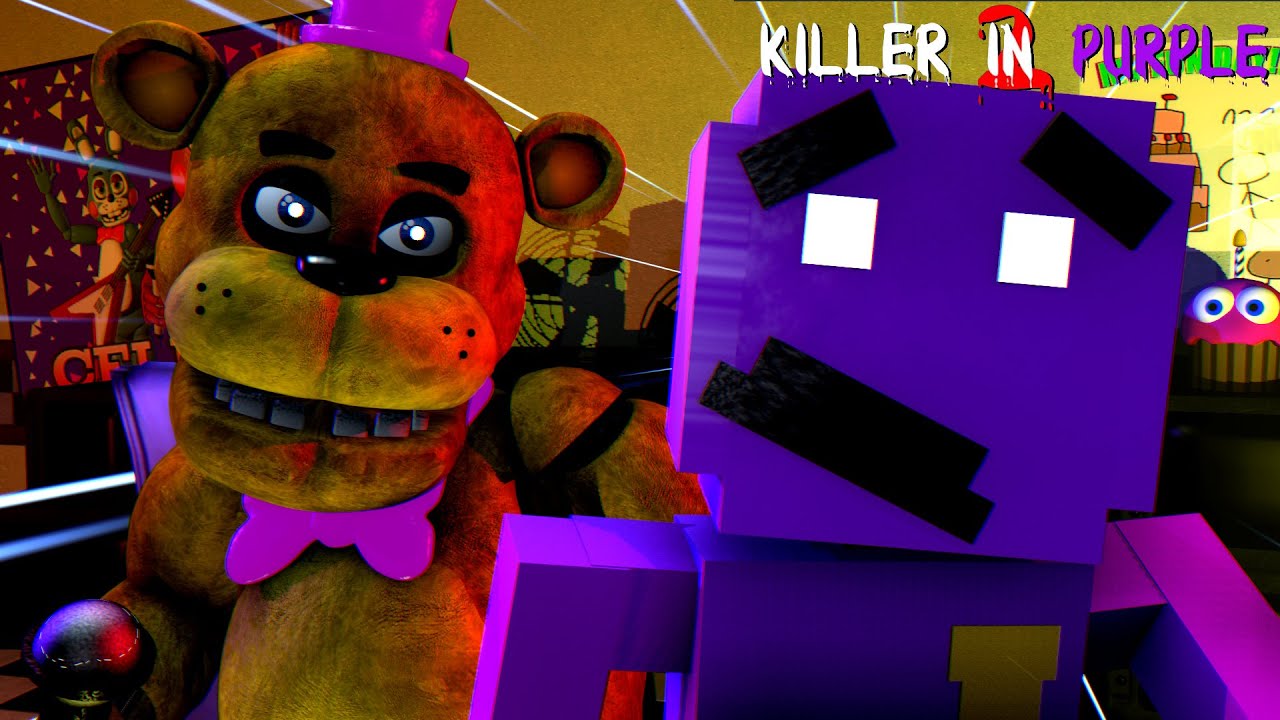 Fnaf Killer In Purple 2 I Got Trapped With Fredbear In The Security