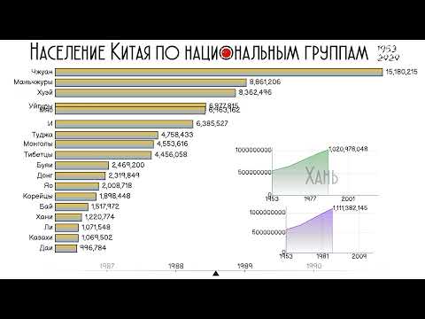 Население Китая по национальным группам.Этнический состав КНР.Статистика.Инфографика.Народы Китая