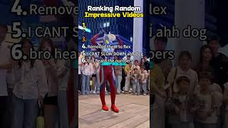 Ranking Impressive Videos 👍 #epic #skill