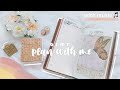 MARCH Plan with Me 🦋 asmr with music 🎧