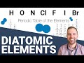 Mastering Diatomic Elements and Their Chemical Representations