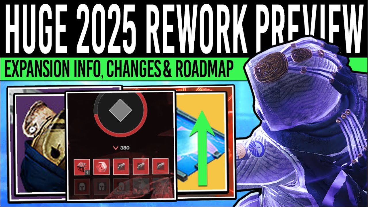 Destiny Comp Rework Destiny 2: MASSIVE 2025 CONTENT PREVIEW! Loot REWORK, New World, Solo ...