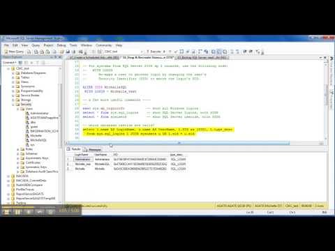 16 SQL DBA Drop  & Recreate  Users Coach-in-a-Can™