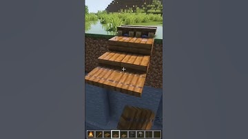Hanging Bridge Tutorial🔥#minecraftideas #minecrafthouses #minecrafttutorial #minecraft #shorts