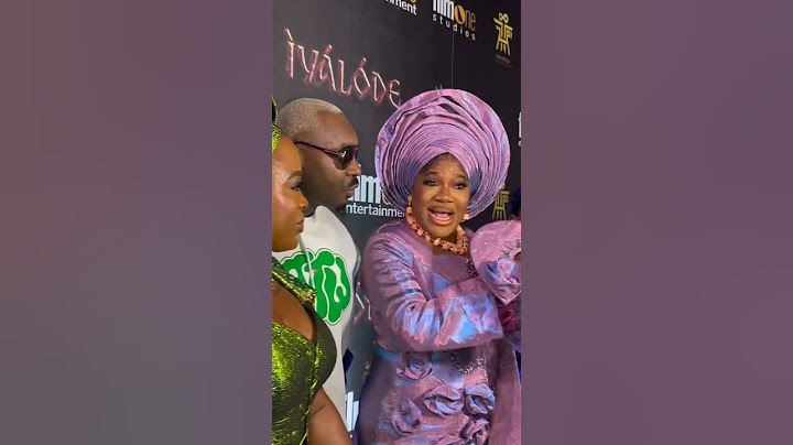 Iyalode Iyalode   movie Premiere #toyinabraham  #iyalode #moviepremiere