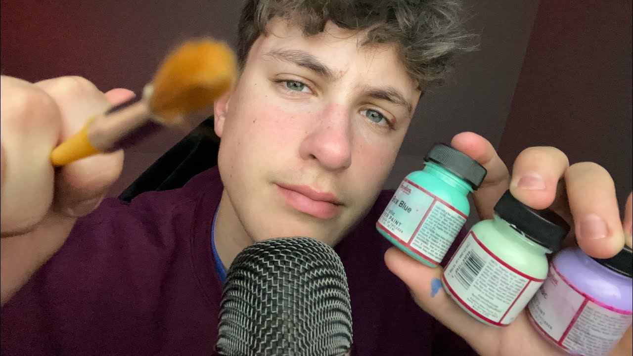 ASMR- Painting Your Portrait🎨🖌️