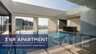 Exclusive 2-Bedroom Penthouse at Binghatti Apartments, Dubai Silicon Oasis