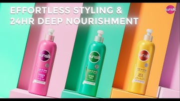 New Sunsilk Leave-On Cream – Effortless Styling &  24-Hour Deep Nourishment