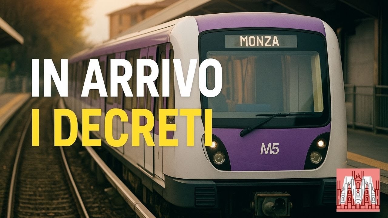 🚇 M5 Monza: in arrivo i decreti che sbloccano i fondi!