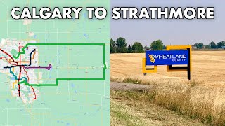 Calgary to Strathmore Bike Ride
