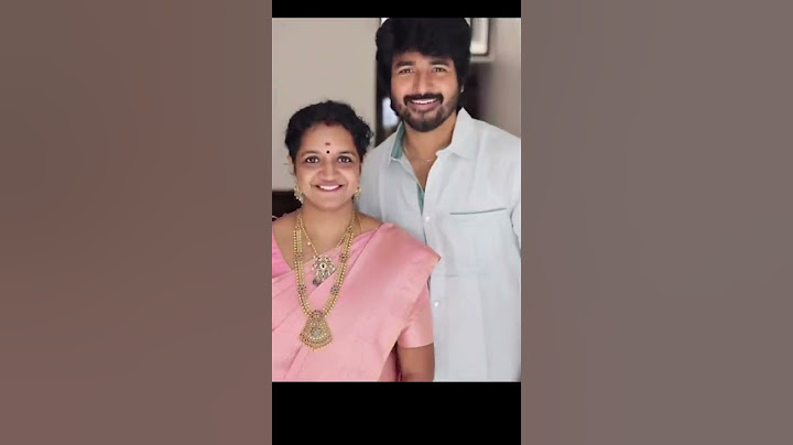 Siva Karthikeyan and his beautiful wife Aarthi ❤️❤️❤️| please like share and Subscribe 🙏