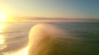 Spry Drone Captures - Golden Sunrise at Winter Solstice
