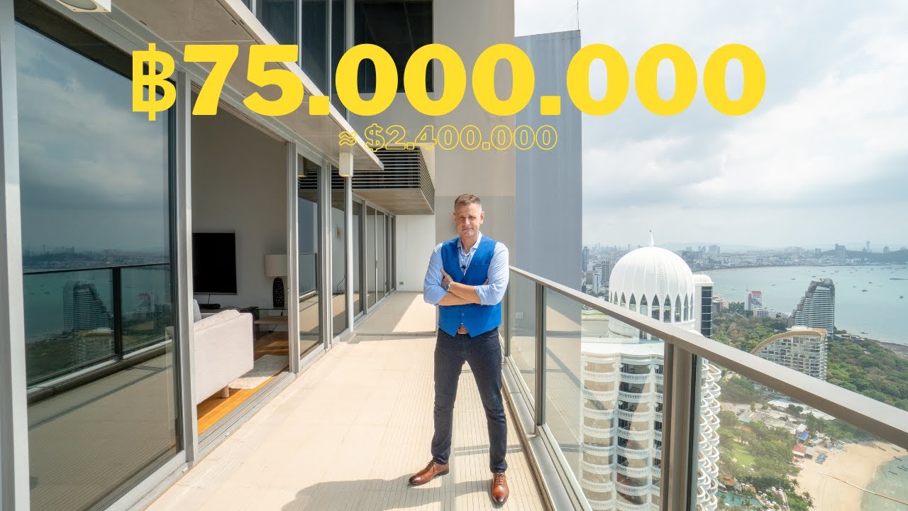 Unique Duplex penthouse in North Pattaya | LUXURY PROPERTY TOUR