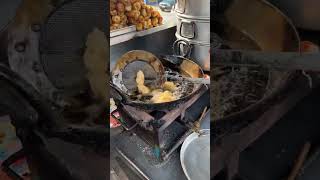 45 SECOND FRIED MOMOS CHALLENGE | streetfood #momos #trending #shorts #viral