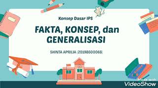 KONSEP DASAR IPS ( Fakta, Konsep, dan Generalisasi)
