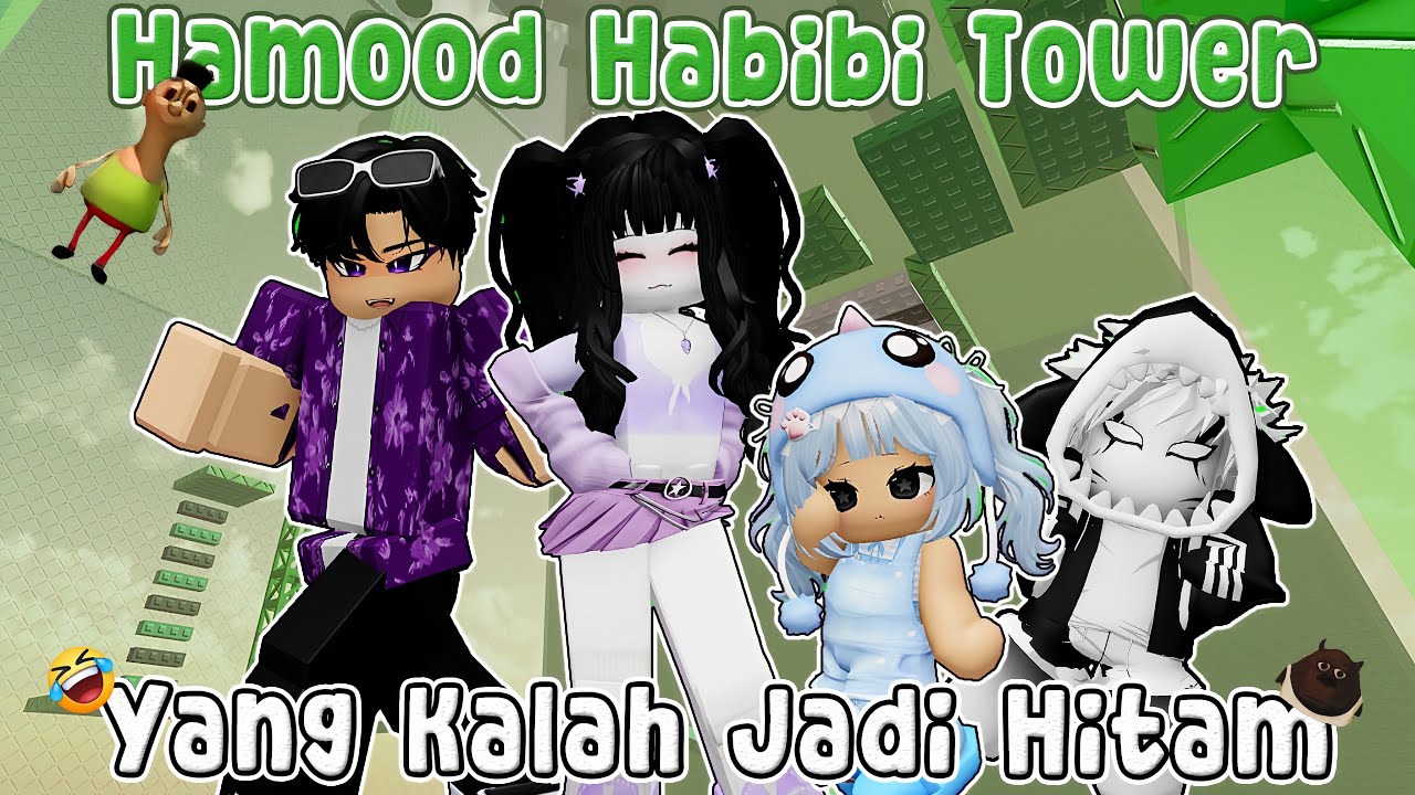 BALAPAN TAMATIN TOWER HAMOOD HABIBI, YANG KALAH JADI HITAM! 🤣