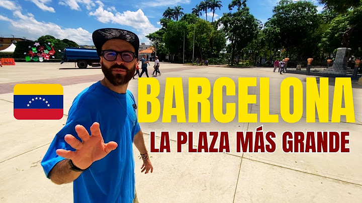 Esta ciudad tiene el mejor BOULEVARD | BARCELONA - VE #venezuela #vlog #travel #street #barcelona