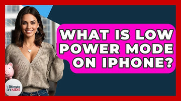 What Is Low Power Mode On IPhone? - Ultimate Life Hacks