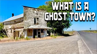 What is a GHOST TOWN?