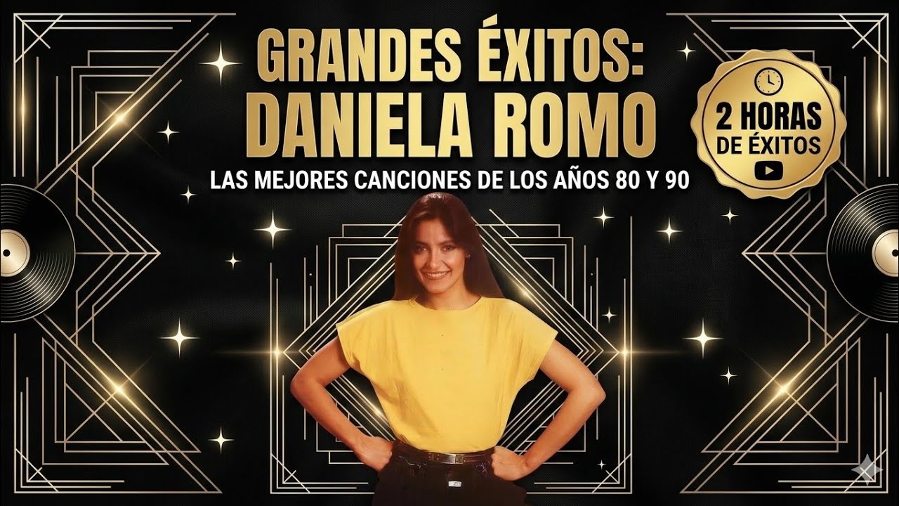 Daniela Romo Sus Grandes Exitos de Los 80 y 90 en 2 Horas de