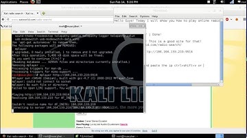 Listen online radio from Terminal