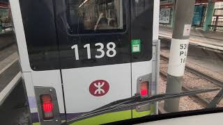 【首試五期六哥】港鐵輕鐵706綫 第五期列車 1138+1216(1216) 天恒至天榮行車片段