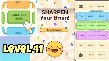 Connect Word Level 41 Answer || Kc