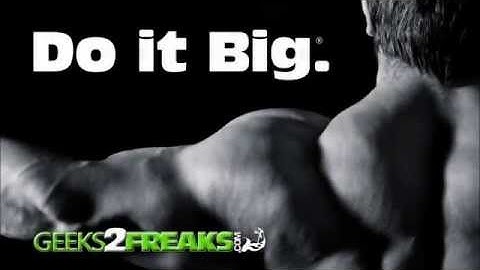 Drag Curl Bodybuilding WeightTraining Video - Get Jacked & Do it Big - Geeks2Freaks - Snippet