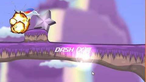 Robot Unicorn Attack:Evolution Part 1- BROKEN KEYBOARD.