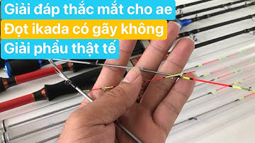 Giải Đap Thắc Mắt Đọt Cần ikada Có Gẫy Không , Test Thực Chế Chất Liệu Đọt Cần